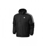 Adidas ESSENTIALS Pūkinė striukė Žieminė Vyri&scaron;ka Juoda GH4601 M juoda