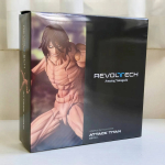 NAUJAS Yamaguchi Kaiyodo Attack on Titan &Scaron;arvuotas Titanas Revoltech Anime Veiksmo Figūrėlės Figūrėlė Ko Sąnarių Judinamas Modelis Žaislai dovanos gray