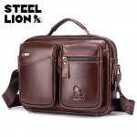 LAOSHIZI Brand Man Messenger Bag Natūralios odos Crossbody Bag Madingas Vyri&scaron;kas Kelioninis Krep&scaron;ys Pečių Krep&scaron;ys