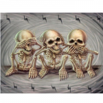 Visas 5D &bdquo;pasidaryk pats&ldquo; deimantinis paveikslas &bdquo;Skeletas&ldquo; deimantinis siuvinėjimas Visi&scaron;kai klojamas kryželiu namų dekoras, rankų darbo dovana 20x30cm