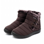 Moteri&scaron;ki batai Žieminiai batai Moteri&scaron;ki &Scaron;ilti sniego batai Moteri&scaron;ki žieminiai batai Batai Pliu&scaron;iniai batai Atsparūs vandeniui 40 ruda