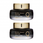 FARM STAY Black Snail & Peptide 9 Perfect Cream 55 ml (3 variantai) 2pcs
