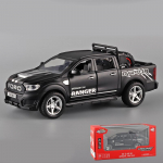1/32 mastelio Ford Raptor F350 pikapas Diecast automobilio modelio žaislas, patraukiama atgal žaislinė transporto priemonė su garsu ir &scaron;viesa vaikams, mažiems berniukams, mergaitėms, dovanų kolekcija 1/32-17.5x6.5x6.5cm