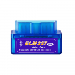 ELM327 Bluetooth V1.5, skirta Android Torque OBD 2 sąsaja OBD2 skaitytuvas OBDII protokolų kodų skaitytuvas automobilio diagnostikos triktis M mėlyna