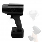 Rankinis kanalinis turboventiliatorius, 50 mm be&scaron;epetėlis variklis, reaktyvinis ventiliatorius, 1000 g traukos automobilių plovimo ma&scaron;ina, didelės galios dulkės Milwaukee 18V 20V batteries juoda