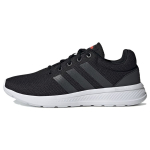 adidas Lite Racer CLN 2.0 Juodi Anglies Spalvos Vyri&scaron;ki Sportbačiai Pagrindinė Juoda Saulės Raudona GZ2813 42⅔ black