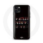Coque pour Iphone 11 Pro Stranger Things Affiche Friends Don't Lie Joyeux no&euml;l