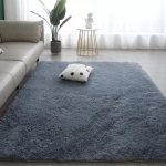 Mink&scaron;tas Mink&scaron;tas avikailis Miegamojo kilimas Vilnos pamu&scaron;alas Ilgų plaukų kilimėlis prie lovos sofa pagalvėlė Pilki kilimėliai Baltas svetainės kailinis kilimas 160X230cm(63X90.6In)