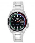 Seiko 5 Sports SKX Style Naujasis regatos laikmatis specialusis leidimas juodas ciferblatas automatinis SRPK13K1 100M vyri&scaron;kas laikrodis juoda