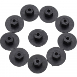 10 vnt 4 mm automobilio sparnų žibintai purvo sklendės, apsauga nuo purslų ratų arkos buferio plok&scaron;tės tvirtinimo spaustukas, skirtas Mercedes Benz