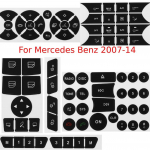 Mercedes 2007-14 vairo kintamosios srovės vėjo mygtuko remonto lipdukas