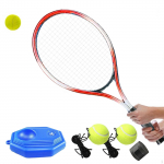 Teniso treniruoklis, at&scaron;okantis kamuolys, atmu&scaron;imo treniruoklis vaikams, suaugusiems, savaranki&scaron;koms treniruotėms with 1 Tennis Ball