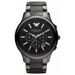 Emporio Armani AR1451 Renato Ceramica vyri&scaron;kas laikrodis juoda