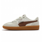 Puma Palermo Wide Lace SD Matinė Dramblio Kaulo Ruda Grybų Spalvos Moteri&scaron;ki Kedai Kreminiai 402109-03 35.5