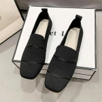 pavasaris ruduo Tinklelis moteri&scaron;ki batai Kasdieniai mink&scaron;tu padu vieni batai Kvadratinis pir&scaron;tas Moteri&scaron;ki batai Mada komfortas plok&scaron;čiapadžiai Zapatos Mujer trafza 36 chaki