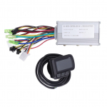 15A 36V 48V be&scaron;epetėlio variklio valdiklio rinkinys su EN06 LCD ekranu USB sąsaja elektriniam dviračiui