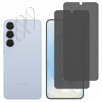 Grūdintas stiklas &ndash; &bdquo;Phonillico&reg;&ldquo; &ndash; &bdquo;Samsung Galaxy S25&ldquo; &ndash; apsauga nuo &scaron;nipinėjimo &ndash; 2 vnt. pakuotėje &ndash; atsparus įbrėžimams