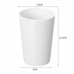 Paprastas burnos skalavimo puodelis Kūrybingas kelioninis ne&scaron;iojamas plastikinis puodelis dantų valymui Buitiniai gėrimų puodeliai 301-400ml