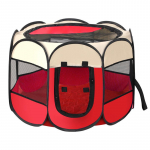 A&scaron;tuonkampė Sulankstoma Įbrėžimams Atspari Augintinių Tvorėlė ir Palapinė &Scaron;unims ir Katėms S: 73*73*43cm