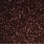 Tissu thermocollant Marron &agrave; Paillettes - 15x20&hellip;