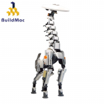 Buildmoc Horizoned Zero Dawned Robotas Kovos Ma&scaron;ina Sugadintas Žaidimo Veiksmo Figūrėlės Statybiniai Kaladėlės Žaislai Vaikams Dovanos