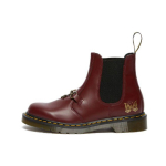 Adatos x Dr. Martens 2976 Snaffle Chelsea vy&scaron;ninės raudonos spalvos unisex sportbačiai 26908600 42
