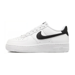 Nike Air Force 1 GS Balti Juodi Vaikų Kedai FV5948-101 35.5