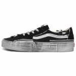 Vans Sk8 Reconstruct Apvalus pir&scaron;tas Suvarstomi žemi sportiniai batai Unisex Kedai Juodi VN0009QSBP7 35