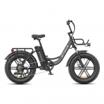 Engwe L20 Boost Universalus Miesto Elektrinis Dviratis Suaugusiems 250W, 48V13Ah, Sukimo Momento Daviklis, Shimano 7 Pavarų, Priekinė Pakaba, Diskiniai Stabdžiai, 20 Sulankstomas Storapadis Elektrinis Dviratis 48V 250W 13Ah