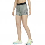 Nike Aeroswift Dri-Fit Adv Striped Quick-Dry Logo Mid-Rise Running Shorts Moteri&scaron;ki &scaron;ortai Juodi FN3272-014 XS