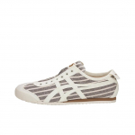 Onitsuka Tiger Mexico 66 Slip-On Kreminės rudos spalvos su dryželiais Unisex sportbačiai 1183A239-201 36