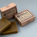 Stebuklingas folikulito muilas, Rankų darbo natūralus muilas su Houttuynia cordata, 100 g x 2