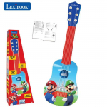 Lexibook - Ma Premi&egrave;re Guitare Super Mario - 53 cm - Guide d'apprentissage inclus mėlyna