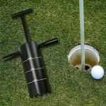 Portable Cutter Cup Lightweight 4 inch and 6 Steel Holes Digger Detachable Handle for Putting 4 inch Multi Hole