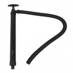 Rankinis vandens siurblys Labai efektyvus Daugiafunkcinis Atsparus dilimui Rankinis triumo siurblys jachtoms, laivams, žvejybiniams laivams, kajakams juoda