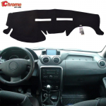 Automobilio prietaisų skydelio dangtelis Dashmat Dacia Duster Renault 2014 2015 2016 2017 Automobilio prietaisų skydelio kilimėlis Apsauga nuo saulės Kilimėlis Dashmat