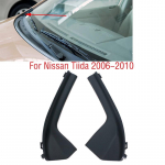 2 vnt. Nissan Tiida 2006 2007 2008 2009 2010 Automobilio priekinio priekinio stiklo apvyniojimo kampo apdaila valytuvo &scaron;oninio apdailos dangčio dangtelis one pair