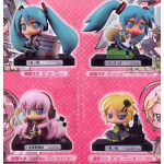 VOCALOID Hatsune Miku Vignetteium Mielas Rinkinys i&scaron; 4 vnt. black