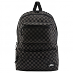 Vans Didesnės talpos kelioninis kuprinė-mai&scaron;as Poliesterio Kuprinė Įprasta Moteri&scaron;ka kuprinė Juoda languota VN000GP1DWU Black Checkerboard