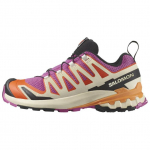 SALOMON XA Pro 3D V9 Patogūs Neslystantys Žemi Lauko Batai Moteri&scaron;ki Violetiniai Oranžiniai L47467900 38