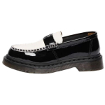 Dr. Martens Moteri&scaron;ki dviejų spalvų Arcadia Penton Heart Mokasinai Juodi Balti 41676001 38