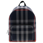 Burberry London Check Nailono Klasikinis Kuprinė Laivyno Raudona Patvari Nailono Kuprinė Ne&scaron;iojamam Kompiuteriui Vyrams Kasdieniam Mokyklos Kelionėms 80840571 Shopping Bag Set(Basic Set+Shopping Bag)