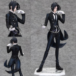 20CM Anime Juodasis Liokierius Kuroshitsuji Sebastianas Michaelis Figūrėlė 1/8 Animacijos Modelis Žaislas Dovana Kolekcija Veiksmo Figūrėlė PVC without box
