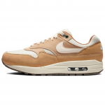 Nike Air Max 1 87 Kviečių spalvos Moteri&scaron;ki sportbačiai Rudo lino Sezamo FZ3598-299 38