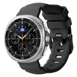 Sportinis dirželis Samsung Galaxy laikrodžiui 8 juosta 44mm 40mm 8 classic 46mm Guminė apyrankė correa Galaxy watch 8 priedai Galaxy watch 8 40mm juoda