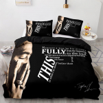 2Pac Patalynės Komplektas Viengulis Twin Pilnas Karalienės Karaliaus Dydis Tupac Amaru Shakur Lovos Komplektas Suaugusiems Vaikams Miegamojo Antklodės Užvalkalų Rinkiniai 3D Spausdinimas 043 135x200cm
