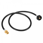 4 pėdų propano adapterio žarna nuo 1 LB iki 20 LB keitiklio keitimo sauga QCC1/Type1 Prijunkite prie 1 LB