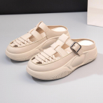 Moteri&scaron;ki batai Vasaros tendencija Kasdieniai kvėpuojantys stori padai Padidinti Visi Sandals Board Batai 35-40