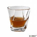 BORREY 300ml Degtinės Shot Stiklinės Vestuvinės Stiklinės Vandens Stiklinės Kri&scaron;tolinis Alaus Puodelis Arbatos Puodelis Viskio Baras Pary Gėrimų indai Glass cup(210ML)