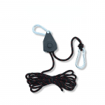 Skriemulys Virvė Lengvas Ratchet Virvės Kabykla stovyklavimui Virvės palapinė Reguliuojama virvė fiksuota sagtis vėjo virvė stovyklavimo įrankis juoda